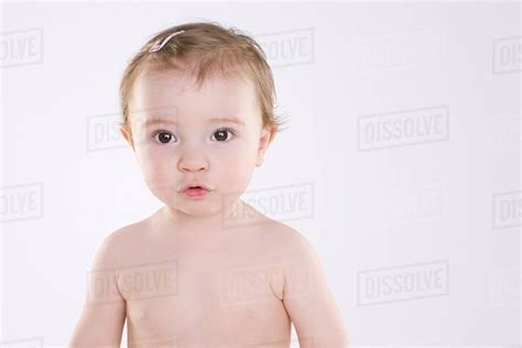 Baby Pouting Stock Photo Dissolve