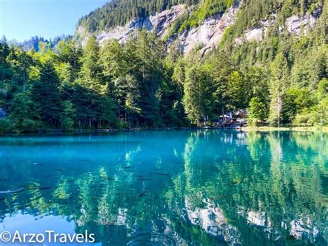 Discover The Beauty Of Lake Blausee Switzerland Arzo Travels