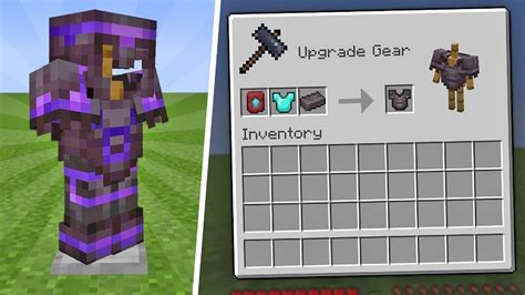 How To Make Netherite Gear In Minecraft Snapshot 23w04a