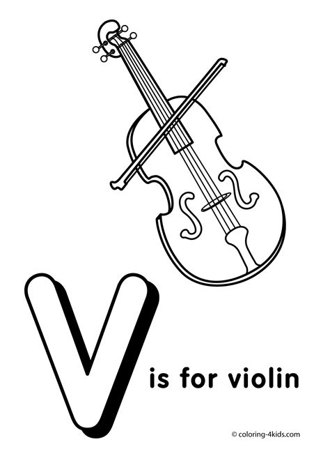 The Letter V Is For Violin