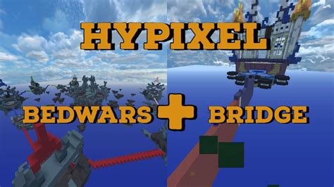 Hypixel Bedwars Bridge Gameplay First Video Youtube