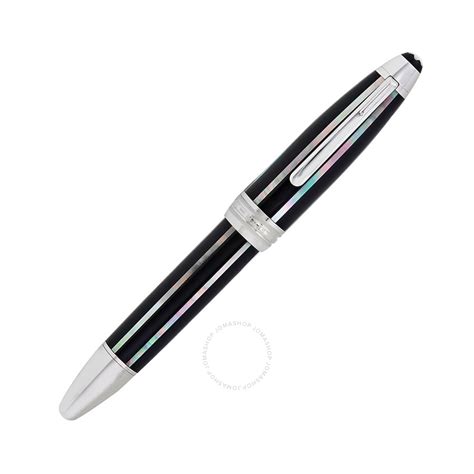 Limited edition mont blanc parfums black soccer ball custom pen company black. Montblanc Meisterstuck LeGrand Moon Pearl Rollerball Pen ...