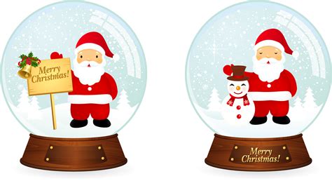 Vector Santa Christmas Snowballs I I Heart Christmas Santa Claus