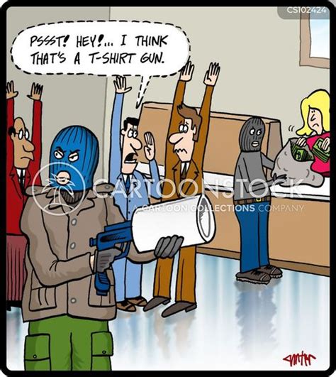 Armed Robberies Cartoons And Comics Funny Pictures From Cartoonstock
