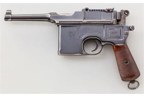 Late Post War Bolo C96 Mauser Semi Automatic Pistol