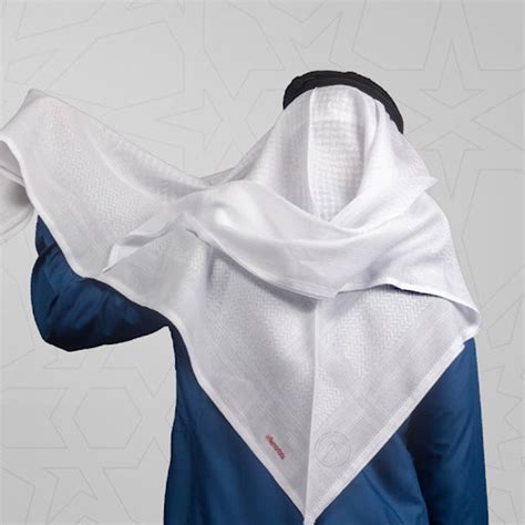 White Shemagh Plus Headband Premium Quality Iq L Agal Arabic Etsy