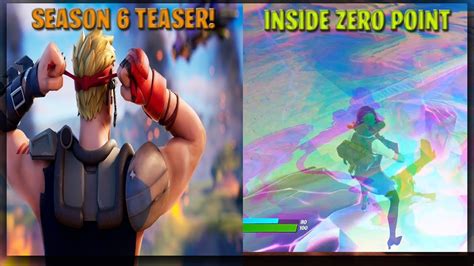 Fortnite Season 6 Inside Zero Point Final Season 6 Teaser In 2021 Fortnite Teaser Seasons