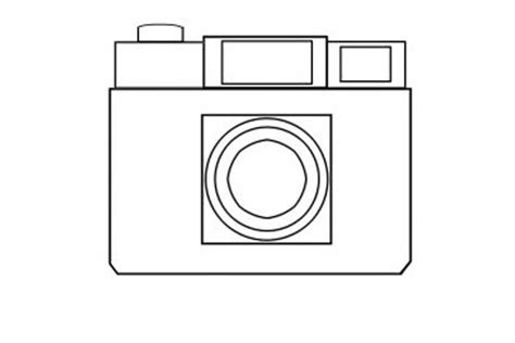 How To Draw A Camera Easy Step By Step Polaroid