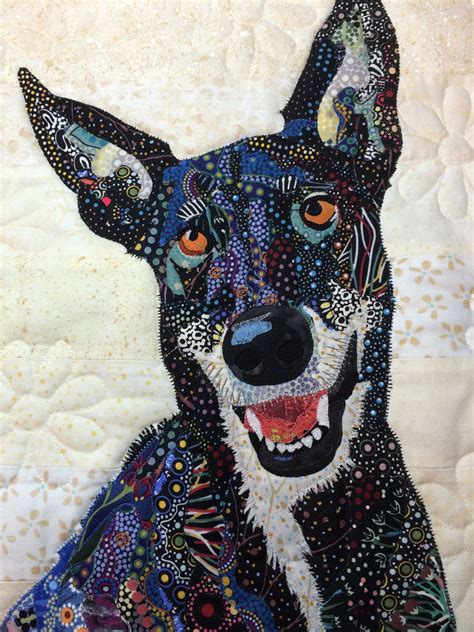 Pin By Quilt Inspiration On My Quilts Dog Quilts Picture Quilts Art