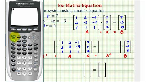 Inverse Matrix Solve System Linear Equations Calculator - matlab linear systems solution4 5 ...