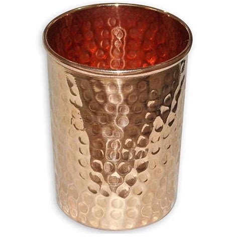 Polished Cylindrical Straight Copper Glass Heritage India Id 11674679655