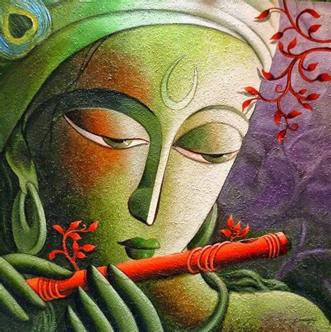 Pin By Alfred Cordero On Krishna Spiritual Art Painting Small Canvas Paintings Indian Folk Art