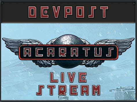 Devpost Live Stream Weekend News Acaratus Indie Db