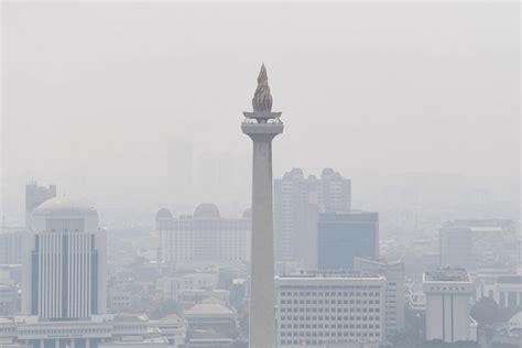 Kualitas Udara Jakarta Paling Buruk Di Dunia Pada Jumat Ini Nasional