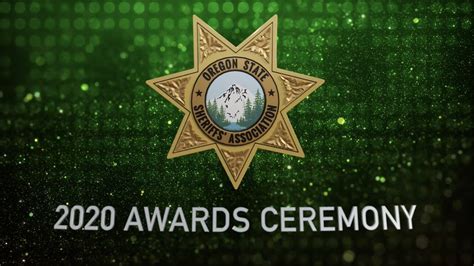 Oregon State Sheriffs Association 2020 Awards Ceremony Youtube