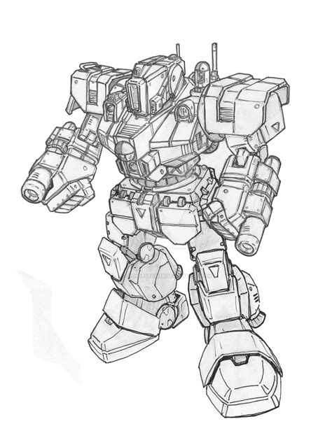 Mech X4 Coloring Pages Coloring Pages