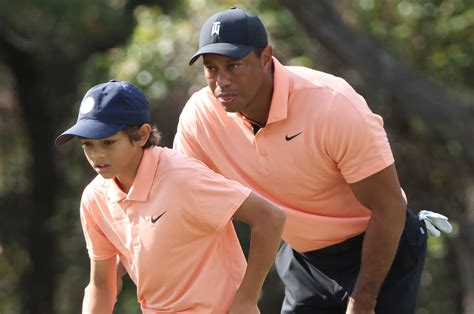 Tiger Woods Son Charlie Shoot 10 Under In Opening Round At Pnc Championship Bleacher Report