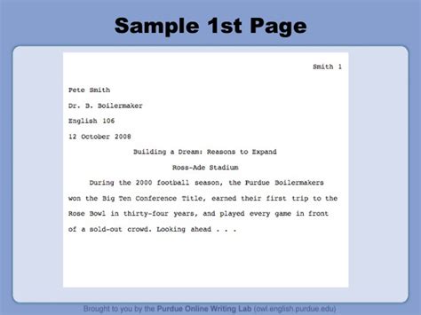 Apa sample paper owl everest online apa sample paper. MLA Format 7th Edition
