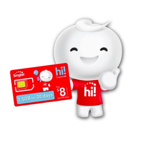 Pay as you go sim card. Singtel Prepaid SIM Card For Sale