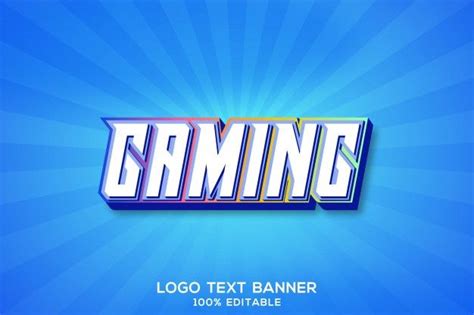Making interesting and informative banner are you trying to make it big on youtube? Logo Text Banner Gaming 3d in 2020 | Banner, 2048x1152 ...