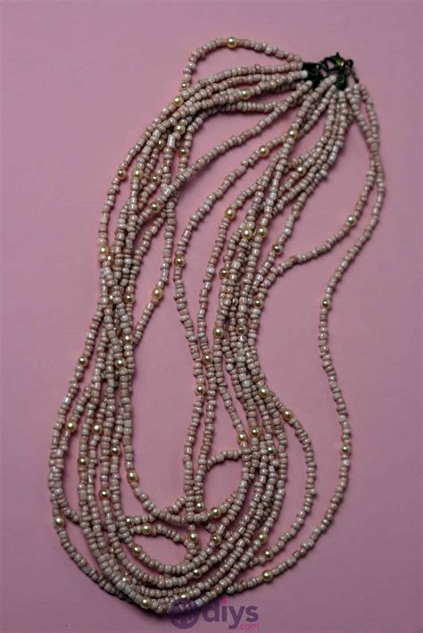 How To Make A Multi Strand Seed Bead Necklace