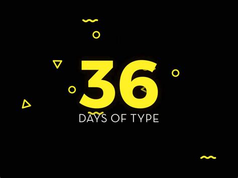 Intro  36 Days Of Type By Calin Radu On Dribbble