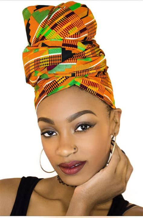 African Headwrap Kente Scarves Ankara Headwraps Kente Head Wraps