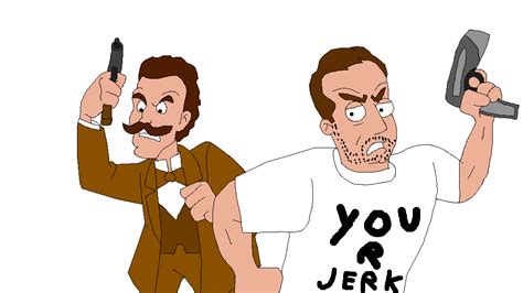 John Wilkes Booth And Lee Harvey Oswald With Guns By Erikhillenburg On