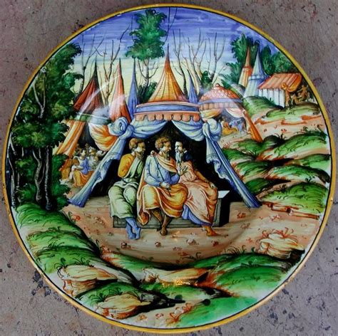 Maiolica Is Italian Tin Glazed Pottery Dating From The Renaissance It
