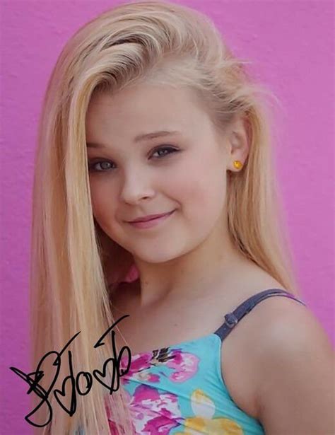 Jojo Siwa Of Dance Moms Signed Poster Photo 8x10 Rp Autographed