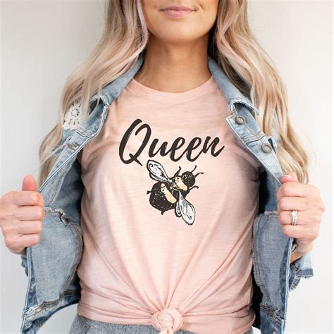 Queen Bee T Shirt Bee Lover Shirt Bee Shirt Cute Bee Shirt Etsy