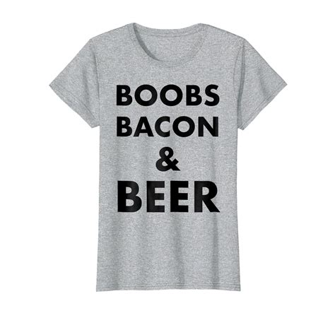 Boobs Bacon Beer Novelty T Shirt Seknovelty