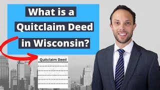 What Is A Wisconsin Quit Claim Deed