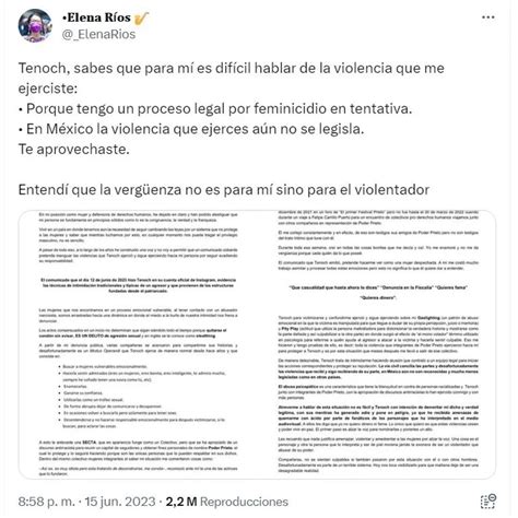 Maryfer Centeno Analizó A Tenoch Huerta Tras Denuncia De María Elena Ríos