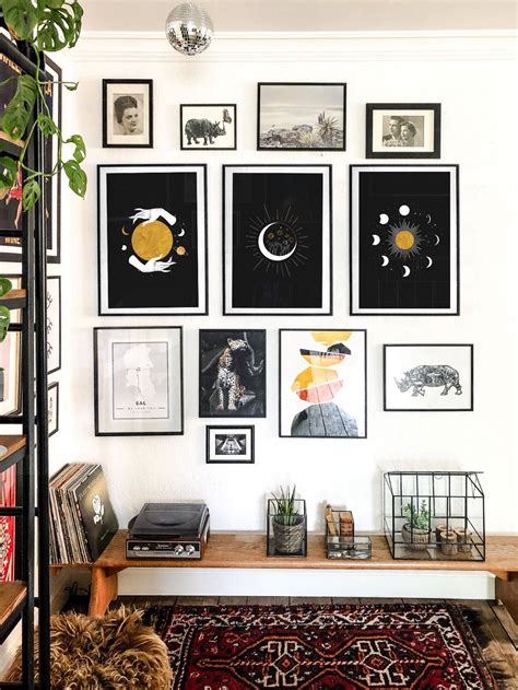 Witchy Wall Art Witchy Boho Home Decor Gallery Wall Set Of 3 | Etsy in