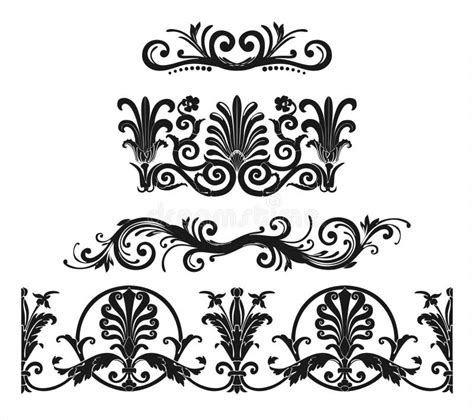 Ornamenti Illustrazione Vettoriale Illustrazione Di Bianco 20753507
