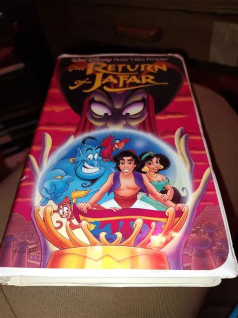 Walt Disney Aladdin The Return Of Jafar Vhs Picclick