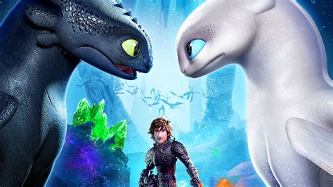 How To Train Your Dragon The Hidden World Movie Poster Wallpaperhd