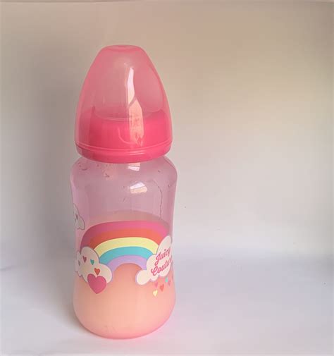 Reborn Baby Bottle With Fake Milk 11 Oz Juicy Couture Bottle Baby