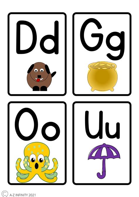 A B C D Alphabet Flashcards Free Printable Papercraft 49 Off