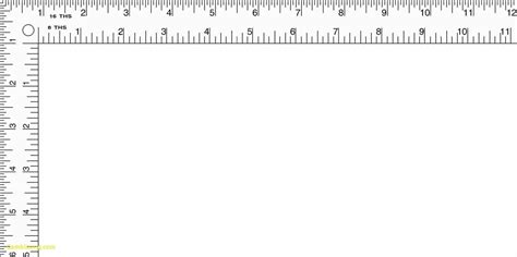 Printable Rulers For Letter And A4 Size Papers Up To 25 Free