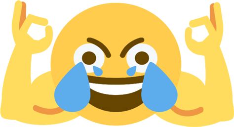 Transparent Laughing Clipart Distorted Laughing Crying Emoji Hd Png