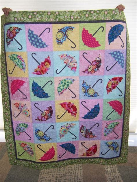 Umbrella Quilt Images Quilts Applique Quilting Homemade Quilts