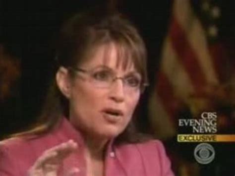 Sarah Palin Katie Couric Cbs Interview Video Dailymotion