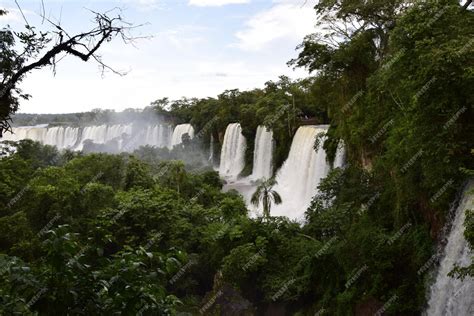 Premium Photo Beautiful View Of Iguazu Falls One Of The Seven Natural