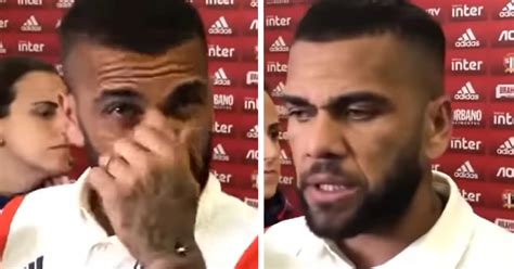 I Have A Clear Conscience Dani Alves Cries Out From Prison Explains