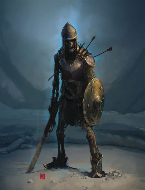 Skeleton Warrior Homm Iii Skeleton Warrior Undead Warrior Undead Art