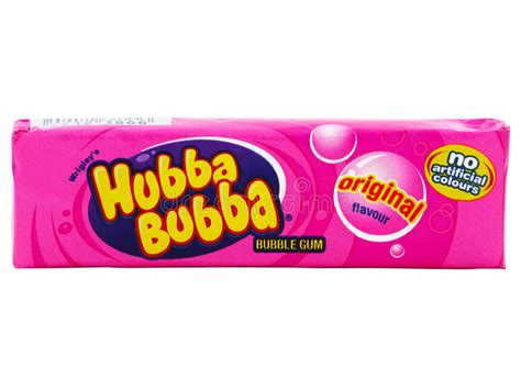 Hubba Bubba Bubble Gum Original Flavour Editorial Stock Photo Image