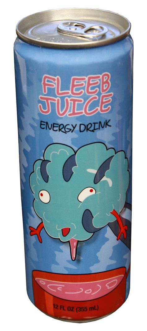 Rick And Morty Fleeb Juice 12oz Energy Drink