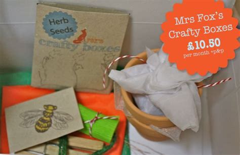 Mrs Foxs Crafty Boxes Crafty Childrens Crafts Crafts